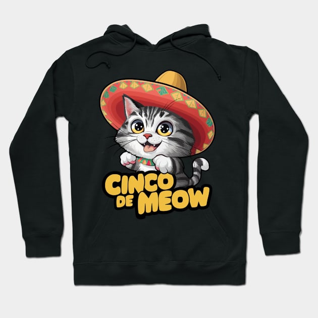 Cinco de meow Hoodie by Dylante